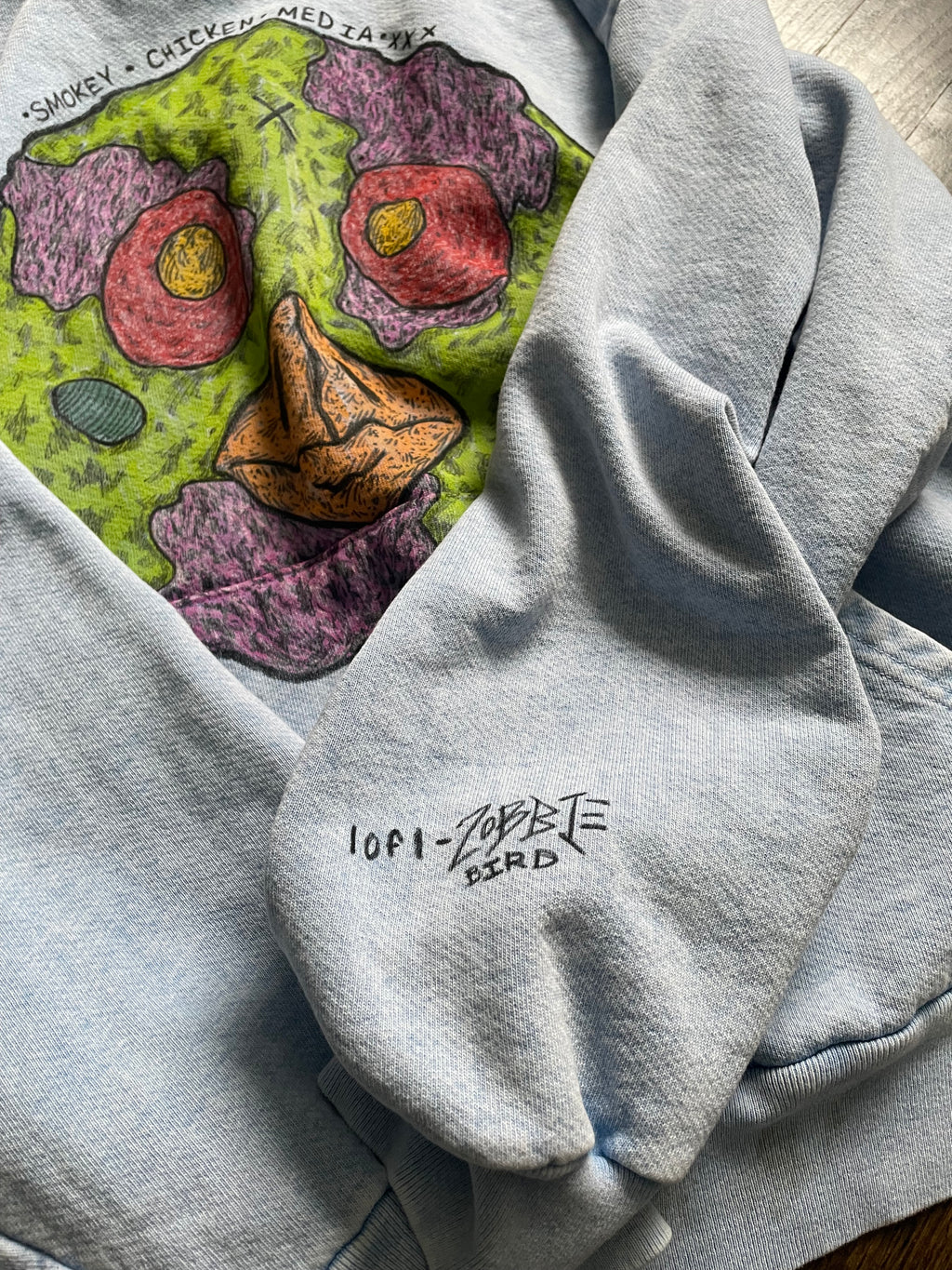 ARCTIC ZOMBIE HOODIE - Medium