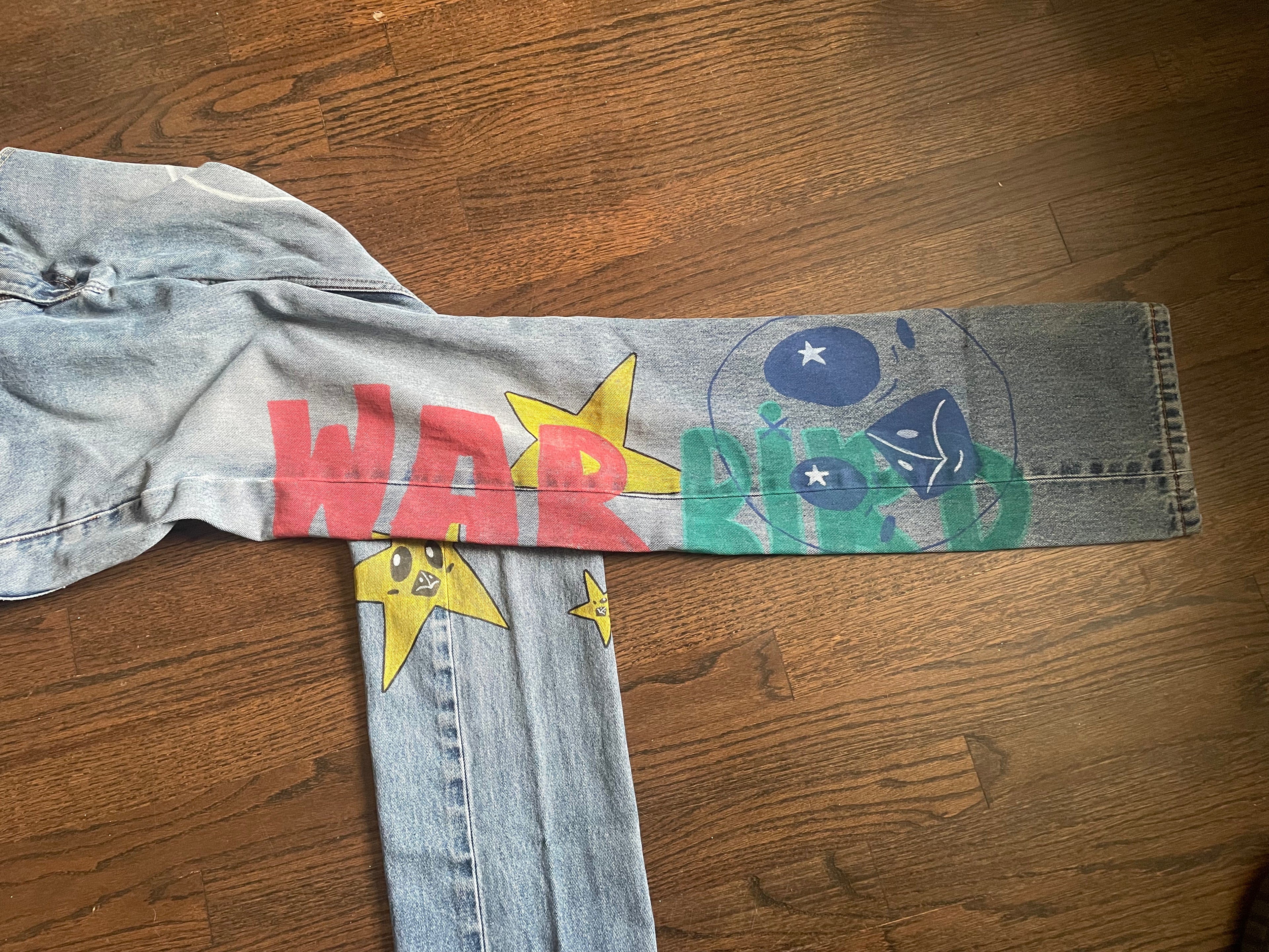 WarBird Star denim.
